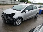 2013 Kia Rio Lx Gray vin: KNADM4A39D6232764