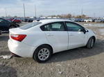 2013 Kia Rio Lx White vin: KNADM4A39D6257504