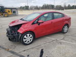 2013 Kia Rio Lx Red vin: KNADM4A39D6266901