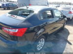 2013 Kia Rio Lx Black vin: KNADM4A39D6272861