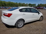 2013 Kia Rio Lx Белый vin: KNADM4A39D6303171