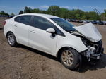 2013 Kia Rio Lx Белый vin: KNADM4A39D6303171