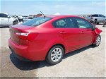 2013 Kia Rio Lx Red vin: KNADM4A39D6309956