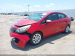 2013 Kia Rio Lx Red vin: KNADM4A39D6309956