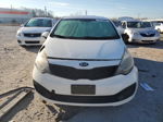 2014 Kia Rio Lx White vin: KNADM4A39E6349567