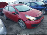 2014 Kia Rio Lx Red vin: KNADM4A39E6418466