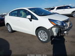 2013 Kia Rio Lx White vin: KNADM4A3XD6129501