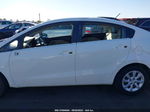 2013 Kia Rio Lx White vin: KNADM4A3XD6129501