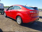 2013 Kia Rio Lx Red vin: KNADM4A3XD6176091