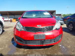 2013 Kia Rio Lx Red vin: KNADM4A3XD6176091