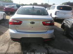 2013 Kia Rio Lx Silver vin: KNADM4A3XD6211504