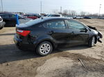 2013 Kia Rio Lx Black vin: KNADM4A3XD6281858