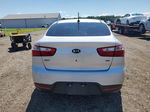 2013 Kia Rio Lx Silver vin: KNADM4A3XD6294688