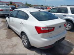 2013 Kia Rio Lx White vin: KNADM4A3XD6318164