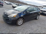 2014 Kia Rio Lx Black vin: KNADM4A3XE6325164