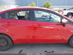 2014 Kia Rio Lx Red vin: KNADM4A3XE6336066