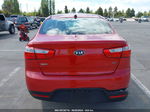 2014 Kia Rio Lx Red vin: KNADM4A3XE6336066