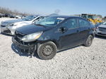 2014 Kia Rio Lx Черный vin: KNADM4A3XE6394887