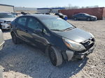 2014 Kia Rio Lx Черный vin: KNADM4A3XE6394887