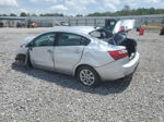 2014 Kia Rio Lx Silver vin: KNADM4A3XE6403586