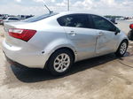 2014 Kia Rio Lx Серебряный vin: KNADM4A3XE6405645