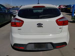 2013 Kia Rio Lx White vin: KNADM5A31D6176745