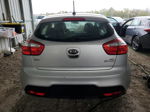 2014 Kia Rio Lx Silver vin: KNADM5A31E6367860