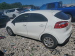 2013 Kia Rio Lx White vin: KNADM5A32D6124184