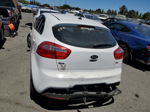 2013 Kia Rio Lx White vin: KNADM5A32D6170999