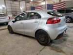 2013 Kia Rio Lx Silver vin: KNADM5A32D6226682