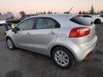 2013 Kia Rio Lx Silver vin: KNADM5A32D6226746