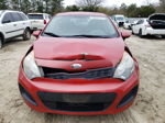 2014 Kia Rio Lx Red vin: KNADM5A32E6362201