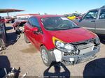 2014 Kia Rio Lx Красный vin: KNADM5A32E6410442