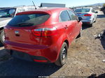 2014 Kia Rio Lx Красный vin: KNADM5A32E6410442