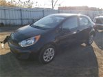 2014 Kia Rio Lx Black vin: KNADM5A32E6926994