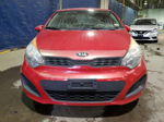 2013 Kia Rio Lx Red vin: KNADM5A33D6152320