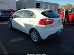 2013 Kia Rio Lx White vin: KNADM5A33D6169411