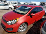 2013 Kia Rio Lx Red vin: KNADM5A33D6190615