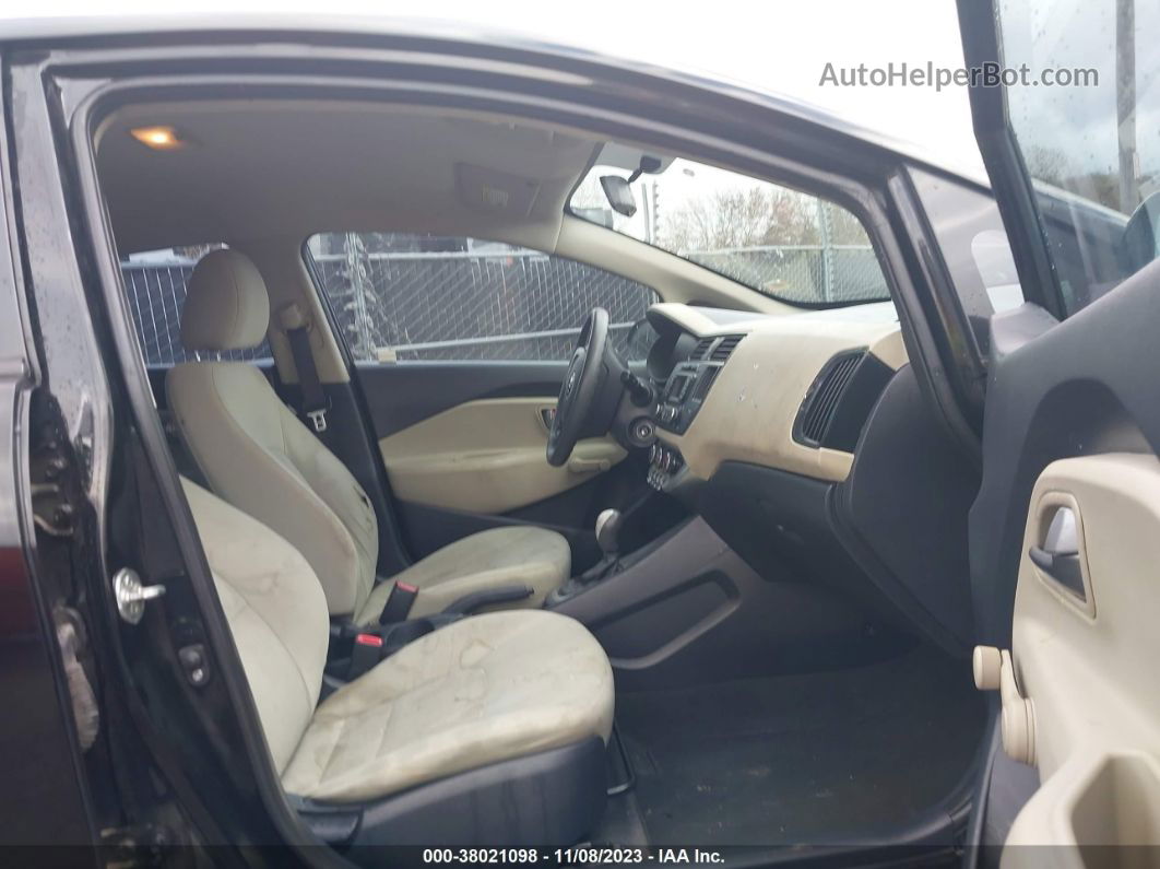 2013 Kia Rio Lx Черный vin: KNADM5A33D6224763