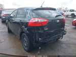 2013 Kia Rio Lx Black vin: KNADM5A33D6224763