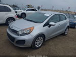 2013 Kia Rio Lx Silver vin: KNADM5A33D6229431