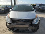 2013 Kia Rio Lx Silver vin: KNADM5A33D6235584