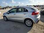 2013 Kia Rio Lx Silver vin: KNADM5A33D6235584