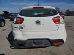 2013 Kia Rio Lx White vin: KNADM5A33D6241014