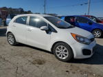 2013 Kia Rio Lx White vin: KNADM5A33D6241014