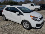 2014 Kia Rio Lx Белый vin: KNADM5A33E6401202