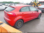 2013 Kia Rio Lx Red vin: KNADM5A34D6186945