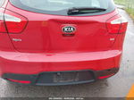 2013 Kia Rio Lx Red vin: KNADM5A34D6186945