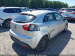 2013 Kia Rio Lx Серебряный vin: KNADM5A34D6224707