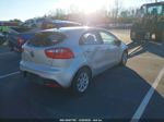 2013 Kia Rio Lx Silver vin: KNADM5A34D6226683